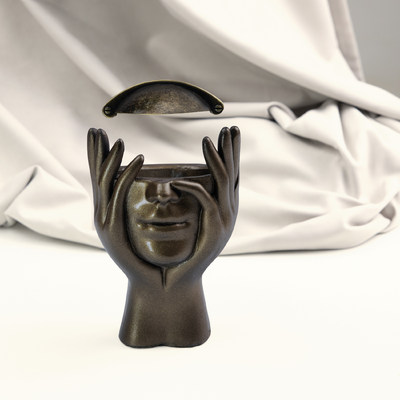 Ручка мебельная скоба мет. PATIO 64 черный матовый AKS  53013