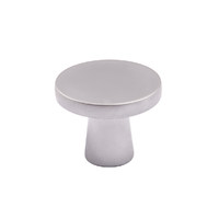 Ручка мебельная кнопка мет. SOLO хром  матовый AKS 62306