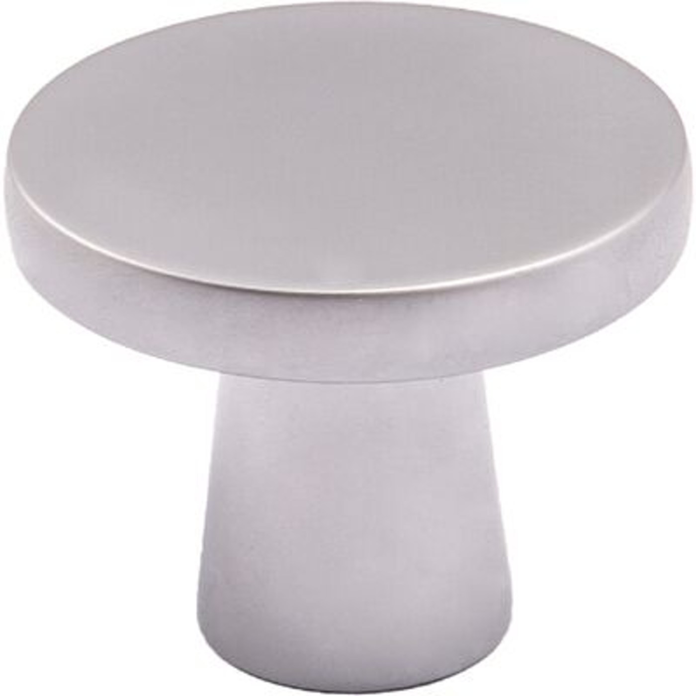 Ручка мебельная кнопка мет. SOLO хром  матовый AKS 62306