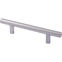 Ручка-рейлинг d12мм 128/188, матовый хром AKS  11782