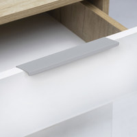 Ручка-профиль INSIDE 192мм хром матовый AKS 61692