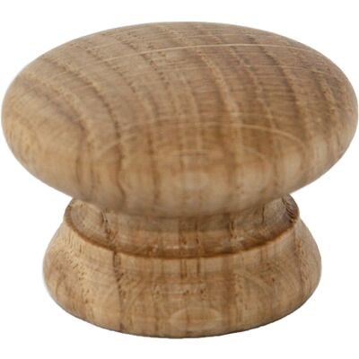 Ручка деревянная №5 со втулкой, дуб  AKS 65240