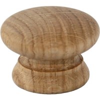 Ручка деревянная №5 со втулкой, дуб  AKS 65240