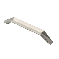 Ручка мебельная скоба мет. PRIZMA 128 сатиновый никель  AKS 61271