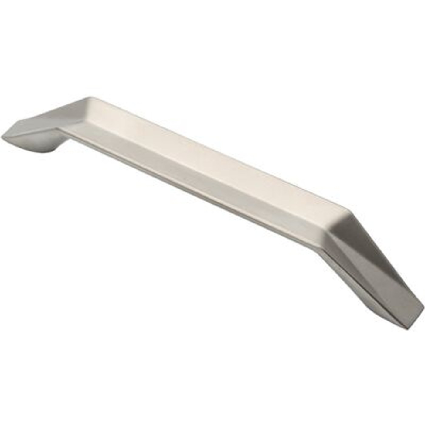 Ручка мебельная скоба мет. PRIZMA 128 сатиновый никель  AKS 61271