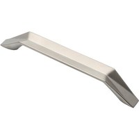 Ручка мебельная скоба мет. PRIZMA 128 сатиновый никель  AKS 61271