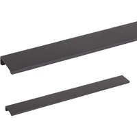 Ручка-профиль INSIDE 576/597мм черный матовый AKS 73426