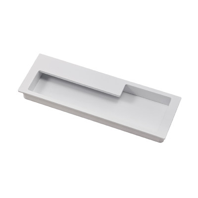 Ручка мебельная NOVA 128, матовый белый (левая часть)  AKS 71327