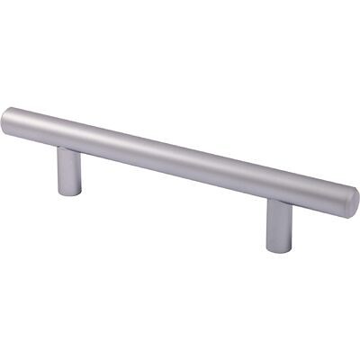 Ручка-рейлинг d12мм 320/370, матовый хром AKS  79092