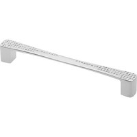 Ручка мебельная COMO L-128мм, хром  AKS 30398