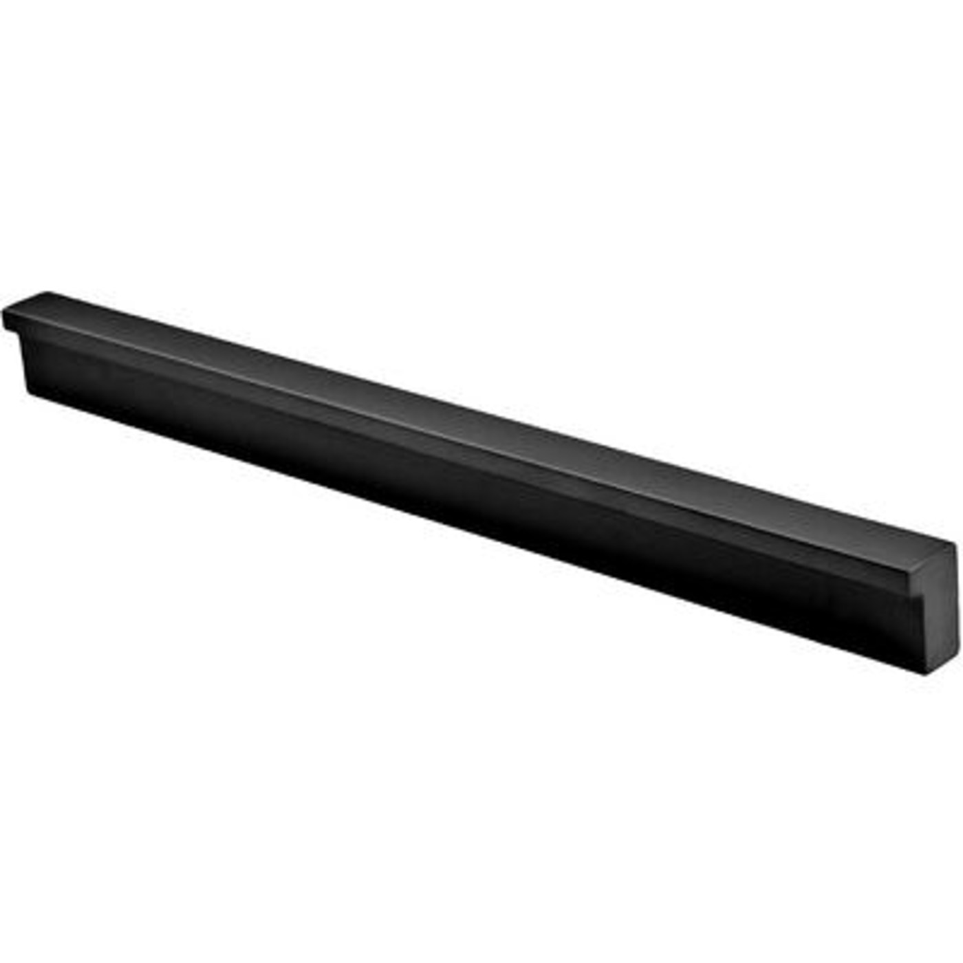 Ручка мебельная PIANO-256/278, черный матовый  AKS 80617