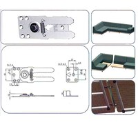 Механизм Крокодил с ответной планкой арт.В2010400