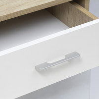 Ручка мебельная скоба алюм. ORION 128/148 алюминий AKS 62207