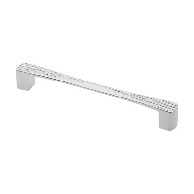 Ручка мебельная COMO L-96мм хром AKS 30257