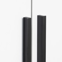 Ручка мебельная скоба алюм. PIANO 896/1000 черный матовый тип 2 AKS 104789