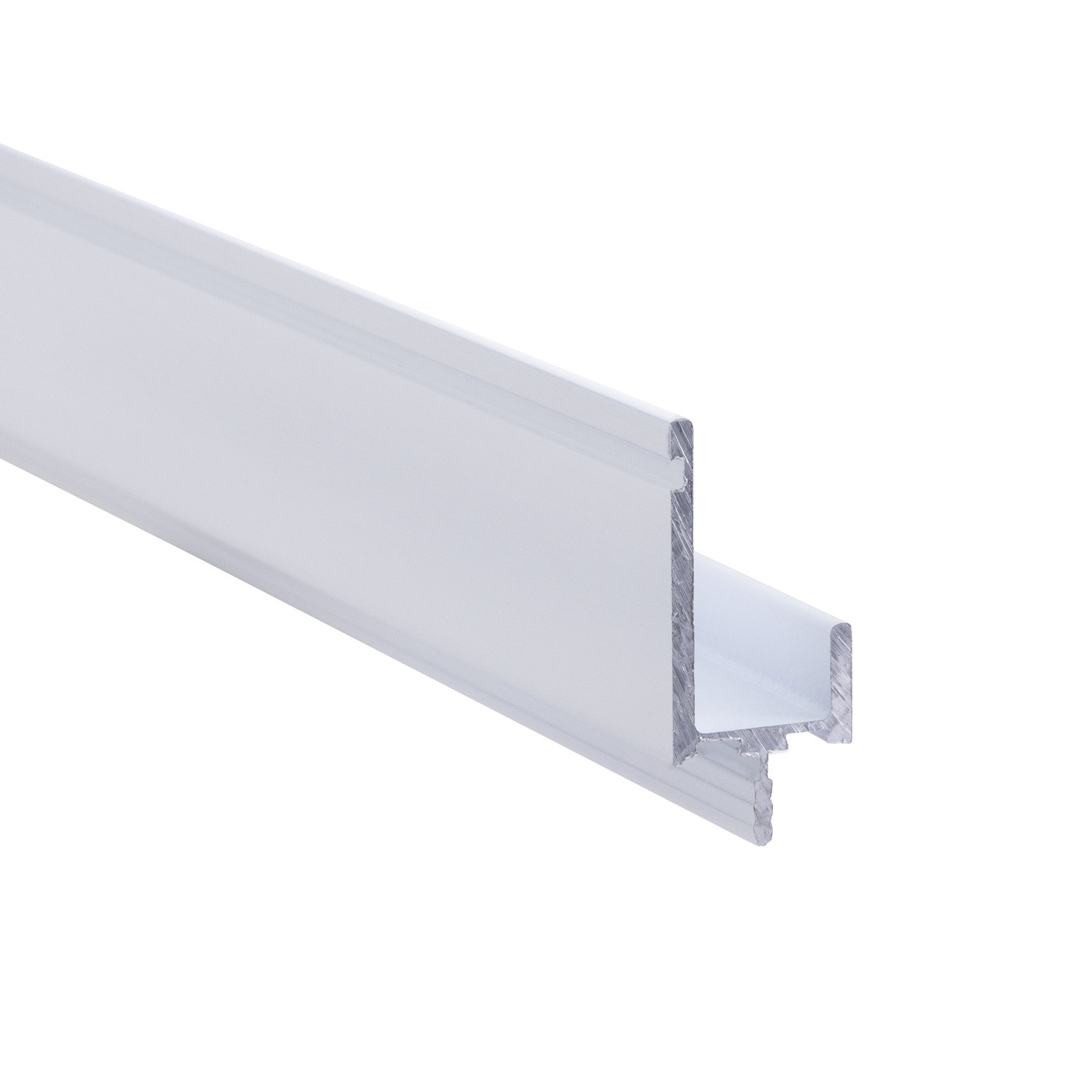 Ручка-профиль L-образная (4м) анодированный черный AKS 67698