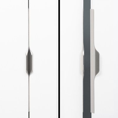 Ручка LINEA-320/397 алюминий AKS 73424