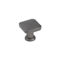 Ручка мебельная кнопка мет. KNOPA графит AKS 80676