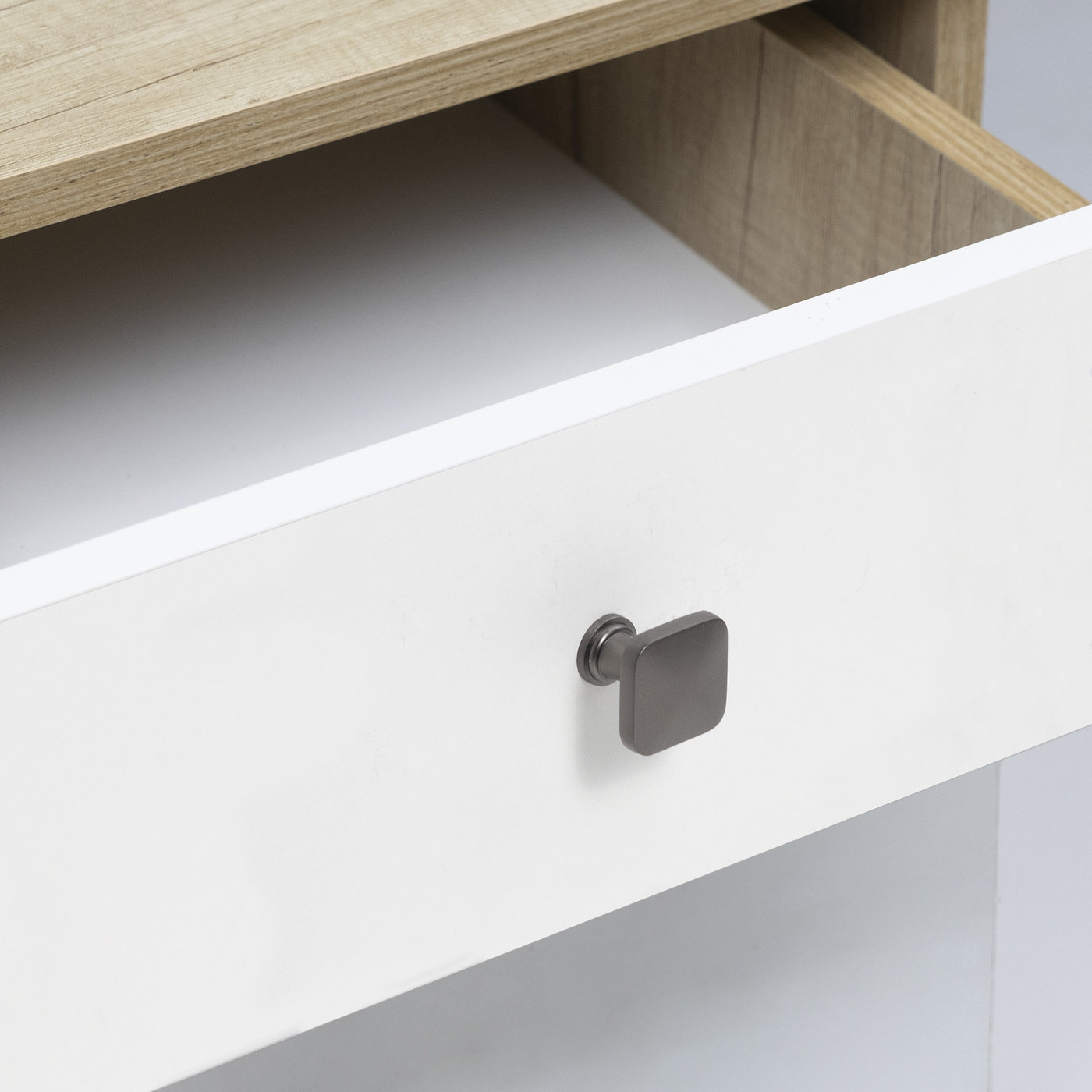 Ручка мебельная кнопка мет. KNOPA графит AKS 80676