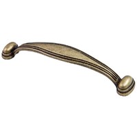 Ручка мебельная скоба мет. UR10 96 старое золото AKS 23531