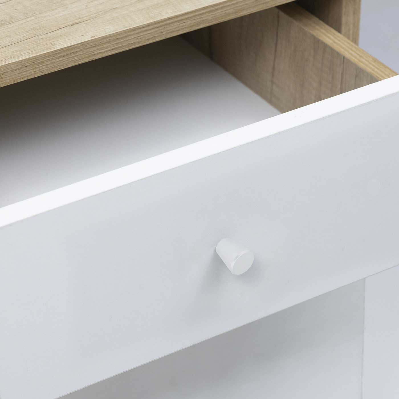 Ручка мебельная BELL белый AKS 80627