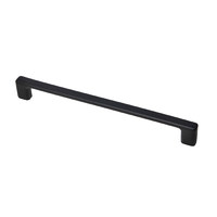 Ручка мебельная скоба мет. ARKADA-128 черный матовый AKS 81245