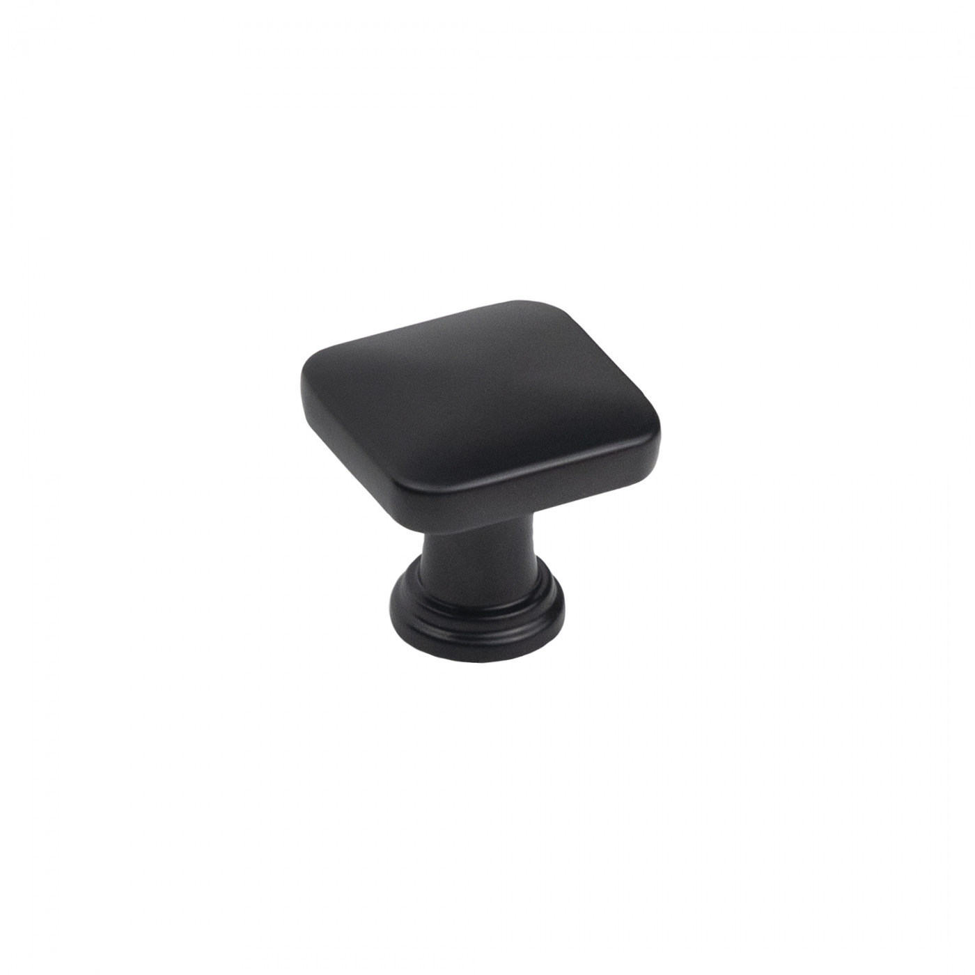 Ручка мебельная кнопка мет. KNOPA черный матовый AKS 80675