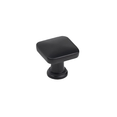 Ручка мебельная кнопка мет. KNOPA черный матовый AKS 80675