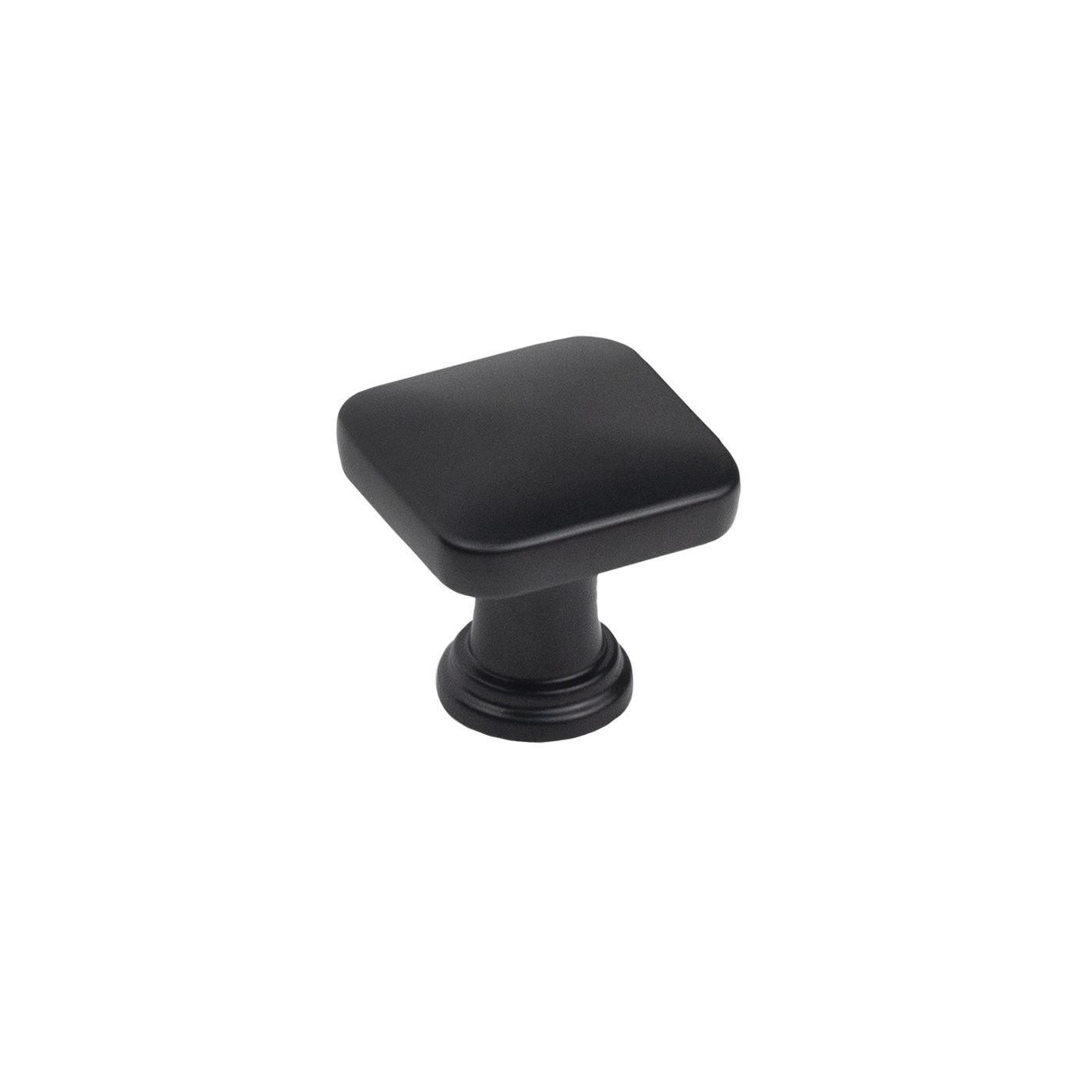 Ручка мебельная кнопка мет. KNOPA черный матовый AKS 80675