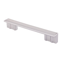 Ручка пластик PS17/C17-096/128 металлик+венге AKS 52913