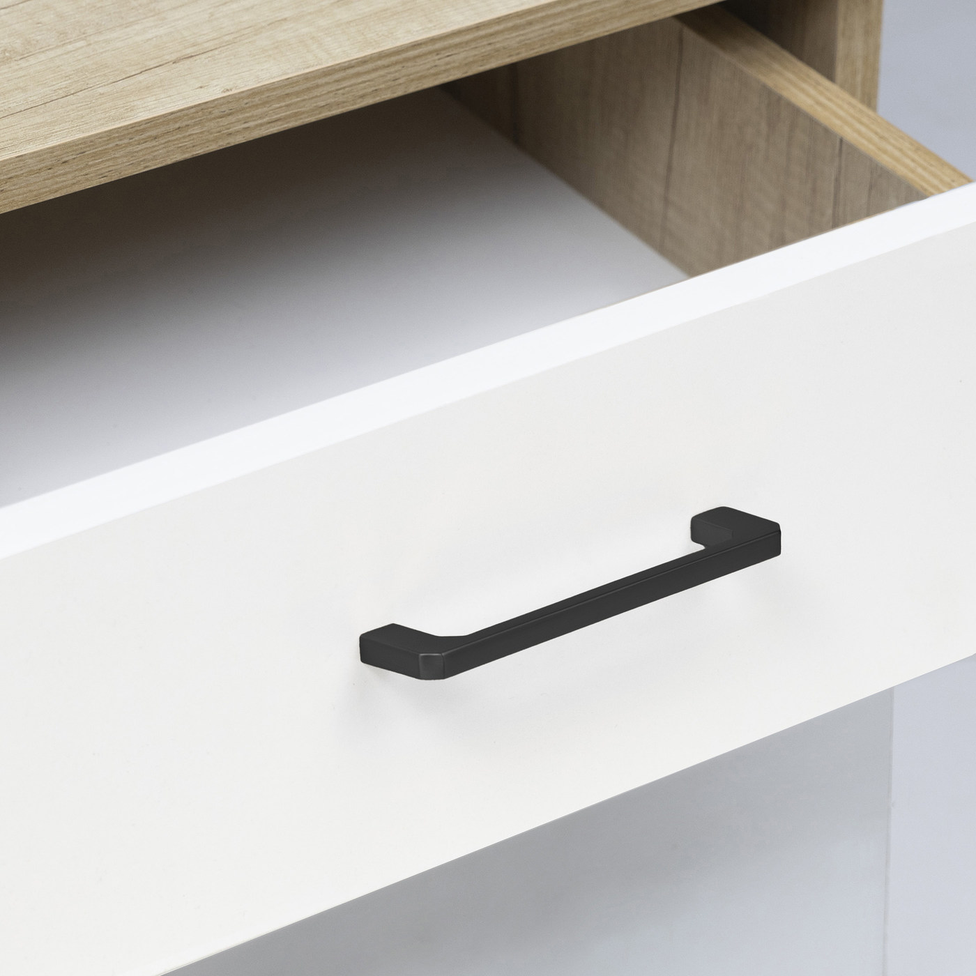 Ручка мебельная VULKAN-192 черный матовый AKS 92268