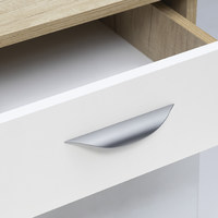 Ручка мебельная скоба мет. AVOCADO 96 хром матовый AKS 89335