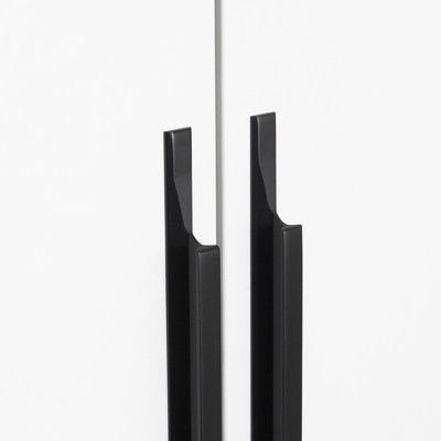 Ручка мебельная скоба алюм. STELLS 704/797 черный матовый AKS 89390