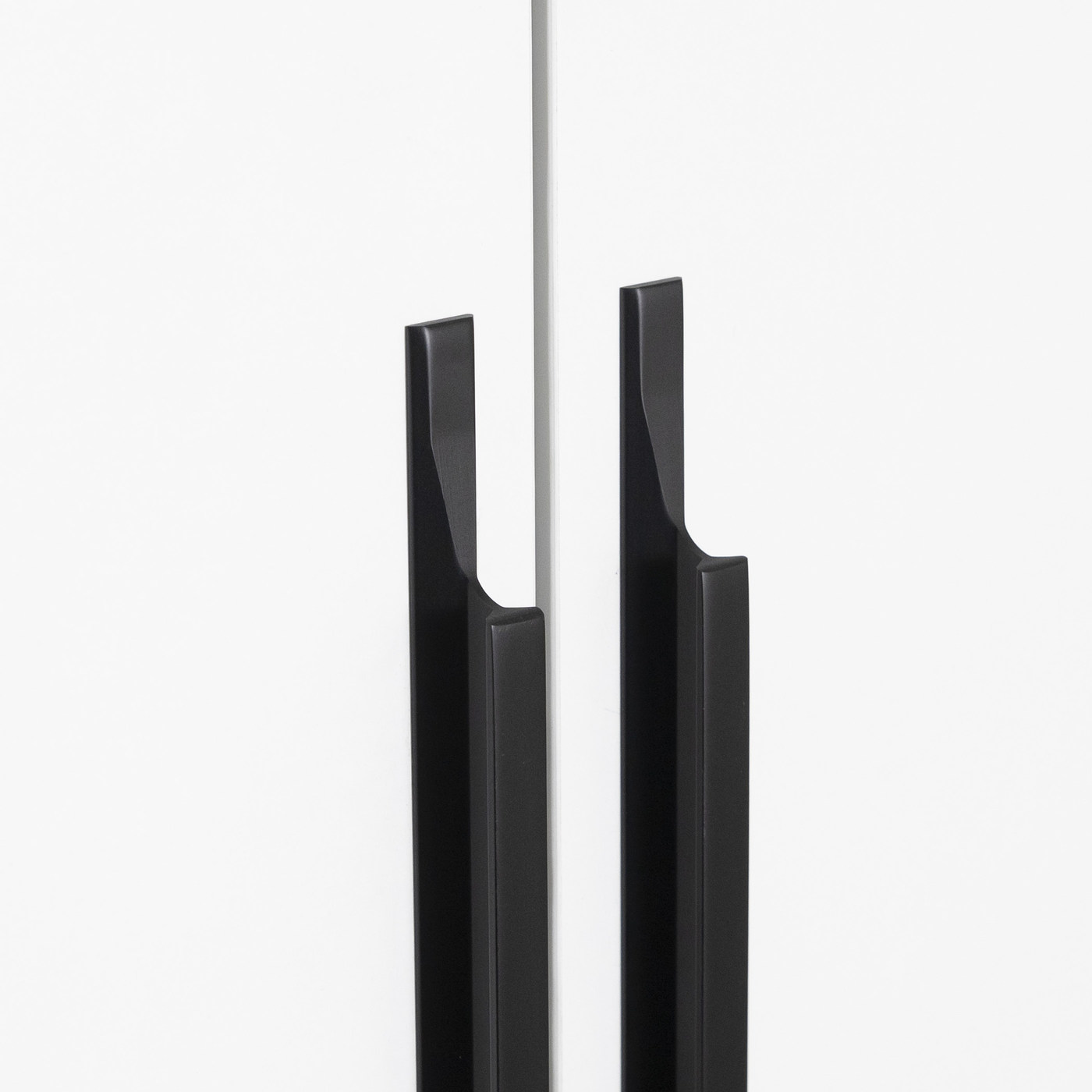 Ручка мебельная скоба алюм. STELLS 704/797 черный матовый AKS 89390