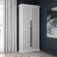 Ручка мебельная скоба алюм. ORION 1152/1200 черный матовый AKS 102793