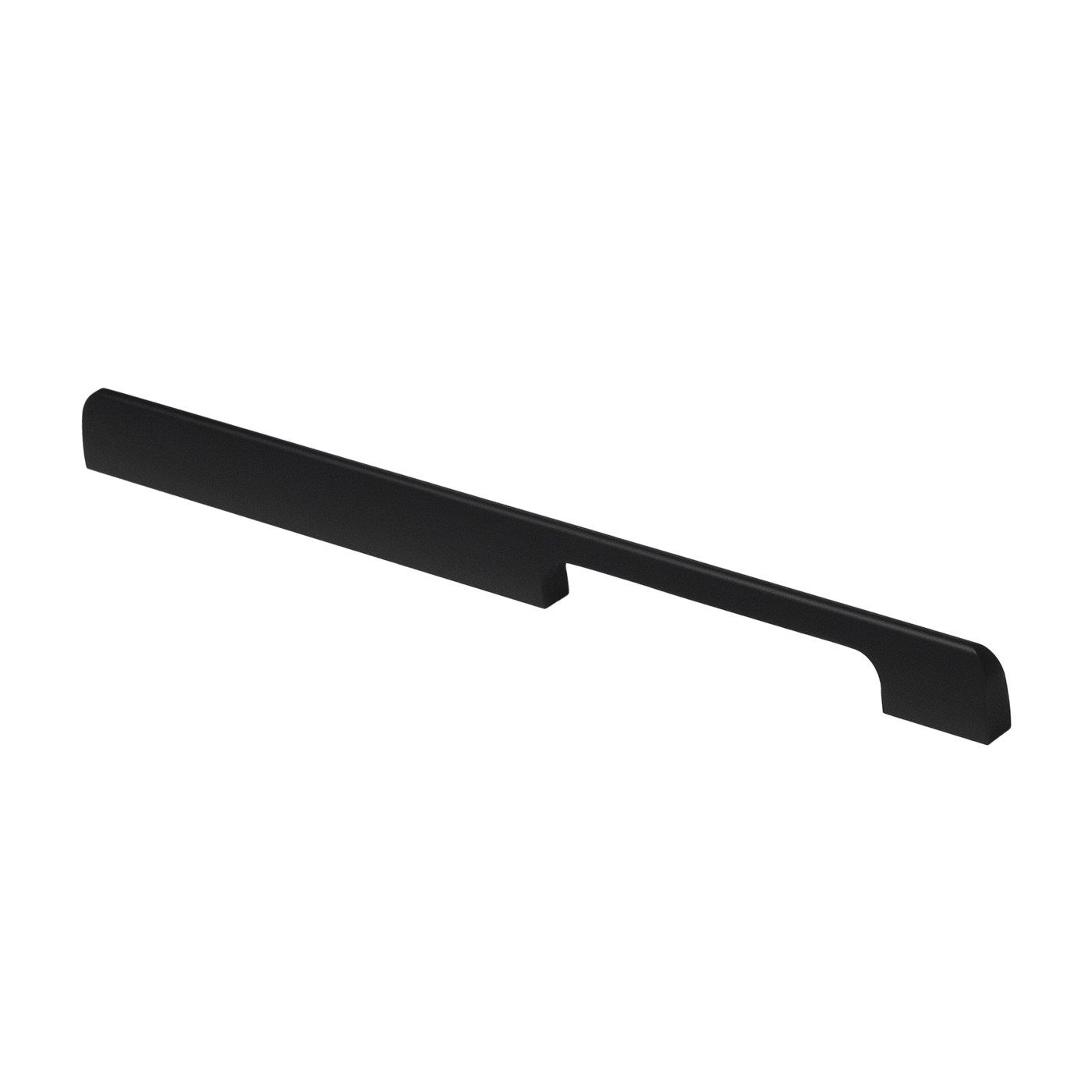 Ручка мебельная скоба алюм. ORION 320/340 черный матовый AKS 62208