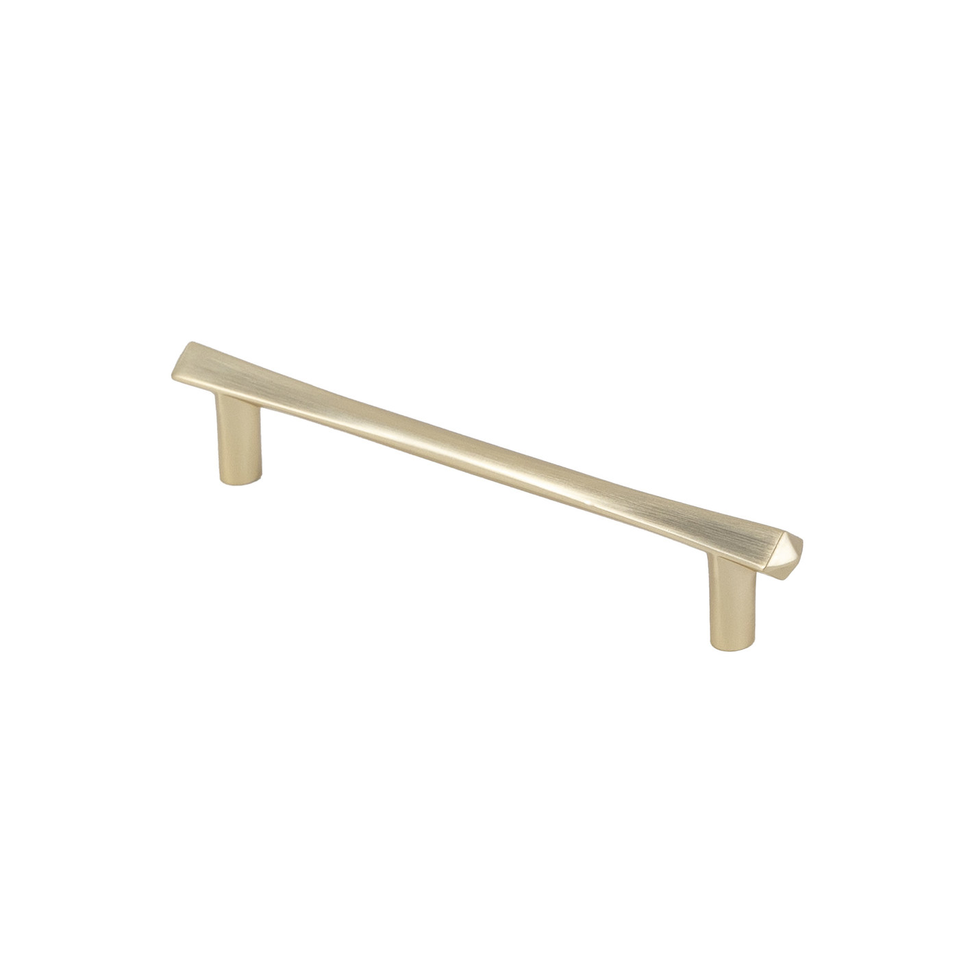 Ручка мебельная скоба мет. MARGARITA 128 брашированное золото AKS 104221