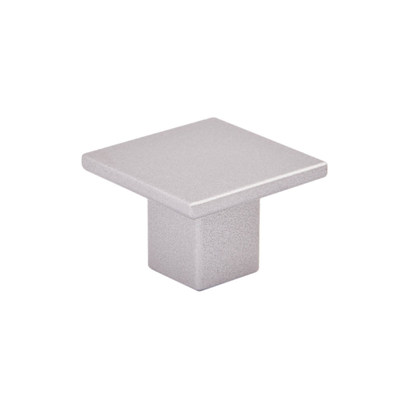 Ручка мебельная кнопка пластик PK06/K6 металлик AKS 52268