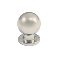 Ручка мебельная кнопка мет. GN34 сатин AKS 62149