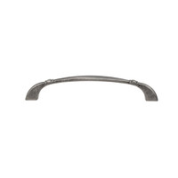 Ручка мебельная скоба мет. MAGIA 128 античное серебро AKS 71322