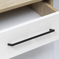 Ручка мебельная SKYLINE-320, черный мат. тип 2 AKS 105093