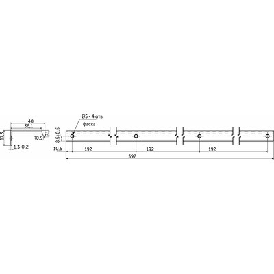 Ручка INSIDE-576/597 белый матовый AKS 100521
