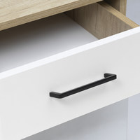 Ручка мебельная SKYLINE-160 Матовый черный ТИП 2 AKS 105601