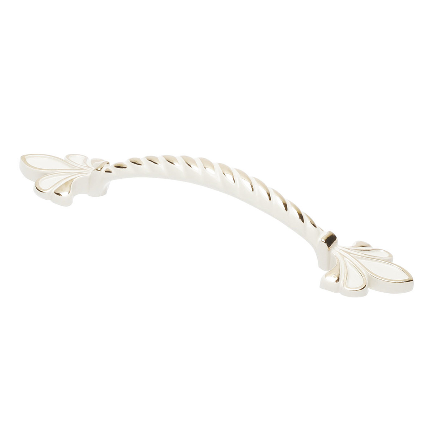 Ручка мебельная MILK- 96, серебро белый AKS 45290