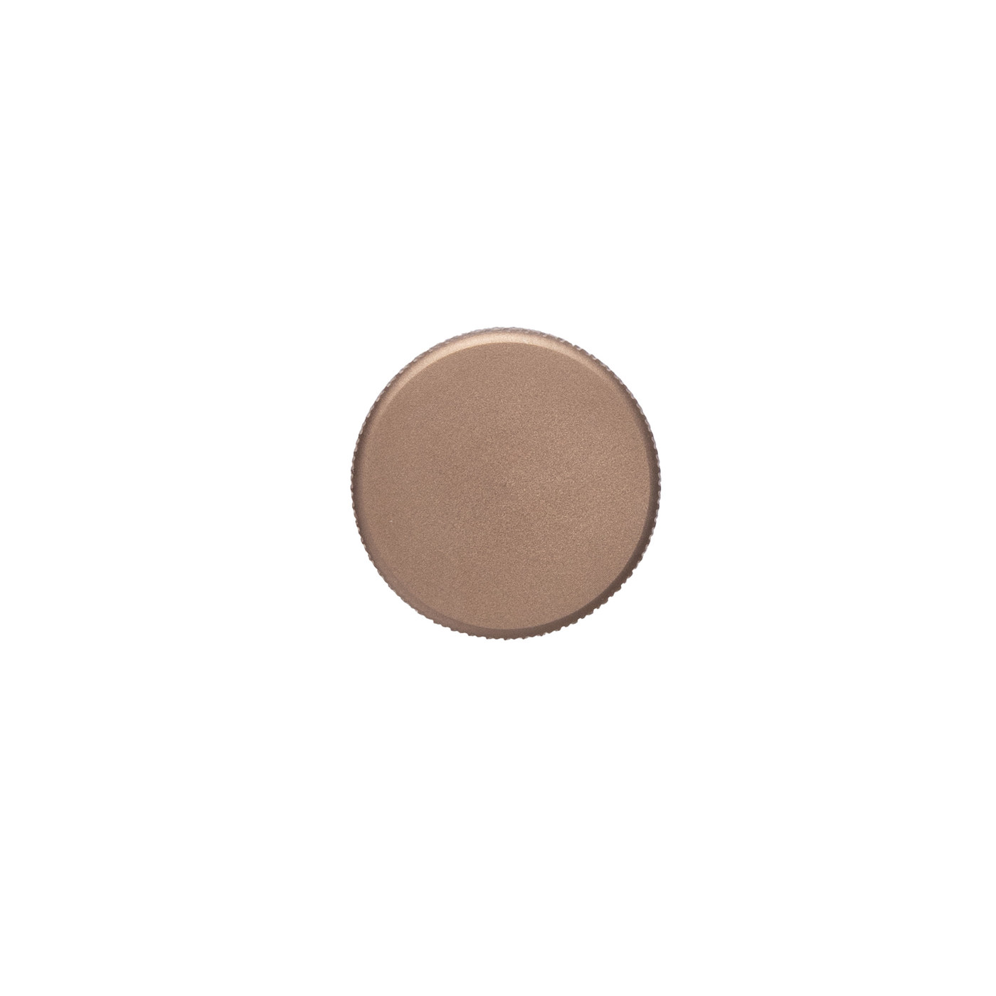 Ручка мебельная кнопка мет. FLUID капучино AKS 103273