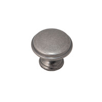 Ручка мебельная кнопка мет. FRESKA античный никель AKS 81252