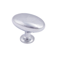 Ручка мебельная кнопка мет. GP09 хром AKS 66583