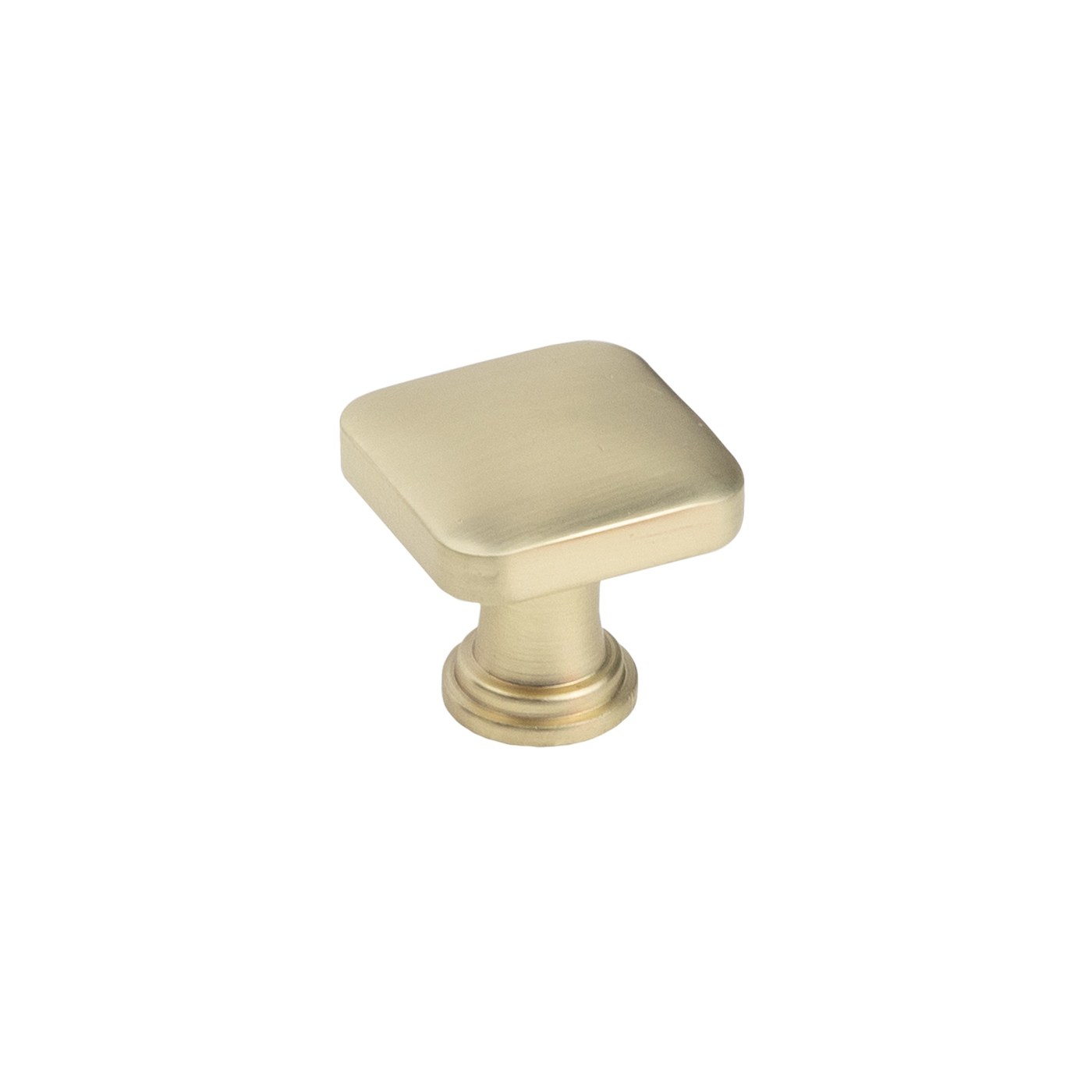 Ручка мебельная кнопка мет. KNOPA брашированное золото AKS 80677