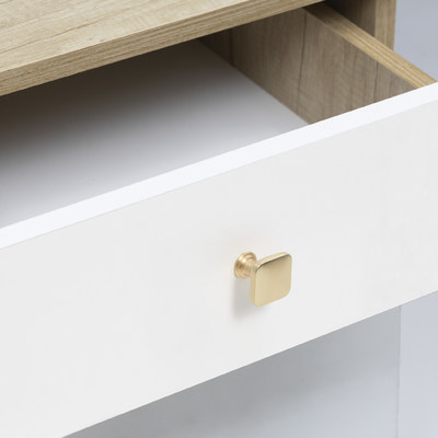 Ручка мебельная кнопка мет. KNOPA брашированное золото AKS 80677