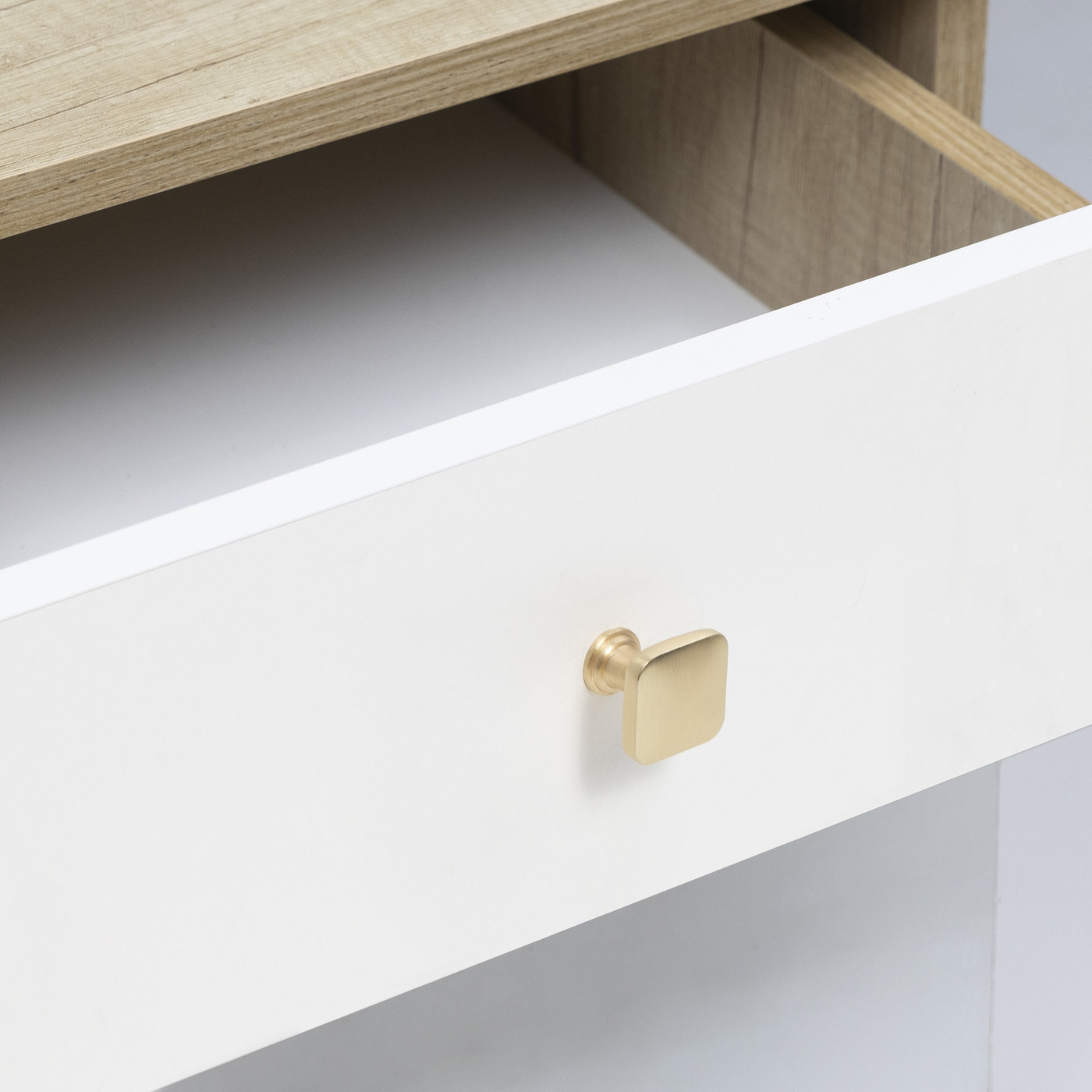 Ручка мебельная кнопка мет. KNOPA брашированное золото AKS 80677